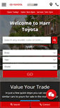 Mobile Screenshot of harrtoyota.com